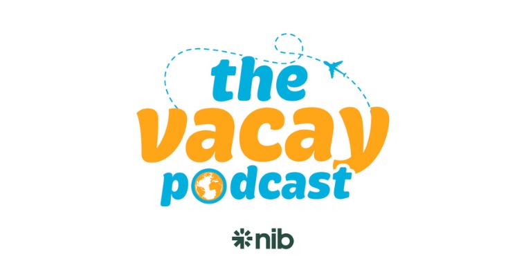 The Vacay Podcast logo